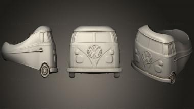 Jewelry rings Hippie Van Ring 3d model